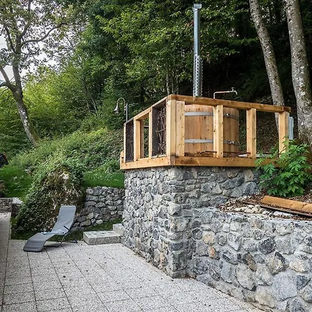 Bohinj Cottage Pr' Maricki - House In Nature With Hot Tub & Sauna Exterior photo